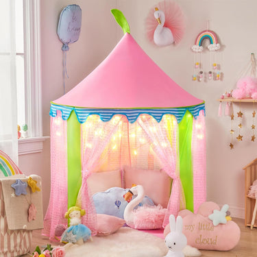 Princess Pink Castle Tent